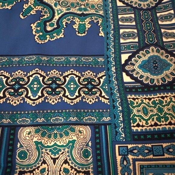 IMAN Women's Summer Tank Top w/ Sleeveless Open Front Vest Sz S Blue NWT - Picture 7 of 7